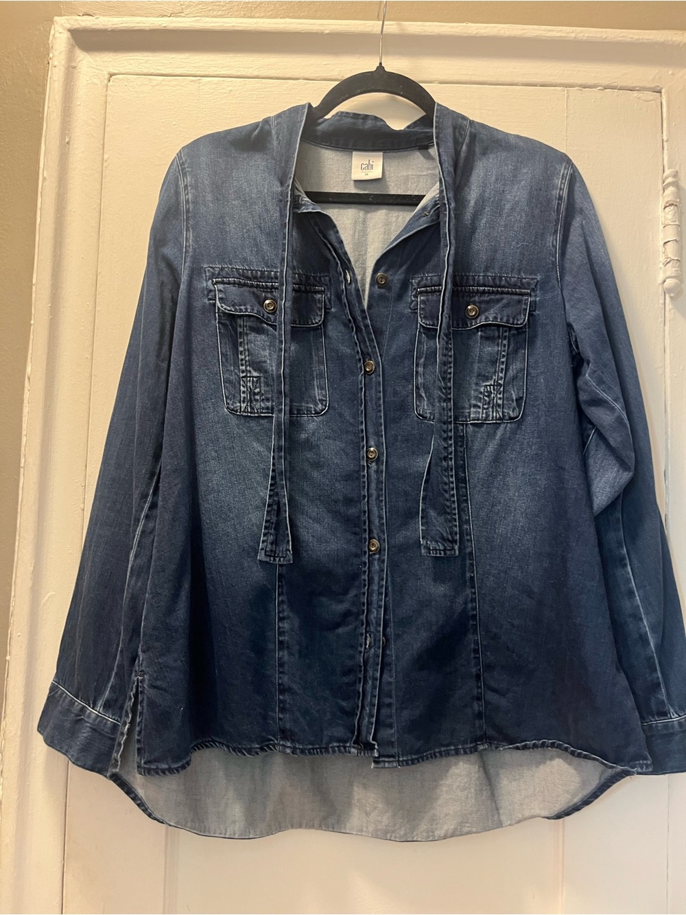 Cabi Waterfront Denim Button Up